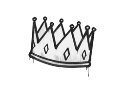 Sealed Graffiti | King Me (Shark White)