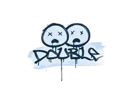 Sealed Graffiti | Double (Monarch Blue)