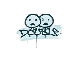 Sealed Graffiti | Double (Wire Blue)