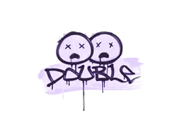 Sealed Graffiti | Double (Monster Purple)