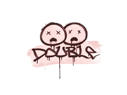 Sealed Graffiti | Double (Brick Red)