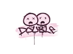 Sealed Graffiti | Double (Princess Pink)