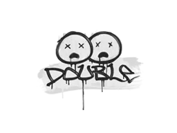 Sealed Graffiti | Double (Shark White)