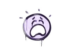 Sealed Graffiti | QQ (Monster Purple)