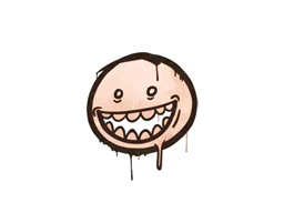 Sealed Graffiti | Mr. Teeth (Tiger Orange)