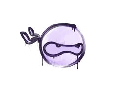 Sealed Graffiti | Ninja (Monster Purple)