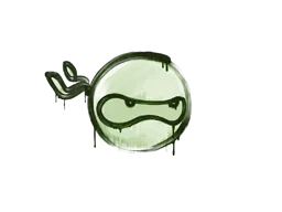 Sealed Graffiti | Ninja (Battle Green)