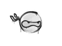 Sealed Graffiti | Ninja (Shark White)
