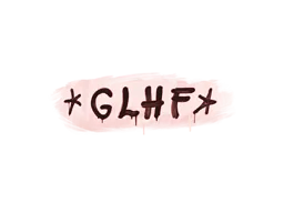 Sealed Graffiti | GLHF (Brick Red)