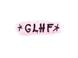 Sealed Graffiti | GLHF (Princess Pink)