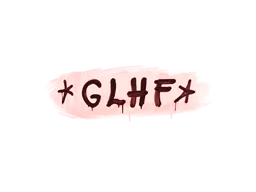 Sealed Graffiti | GLHF (Blood Red)