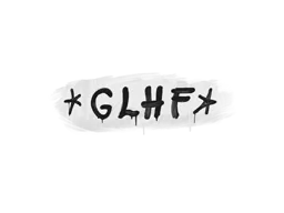 Sealed Graffiti | GLHF (Shark White)
