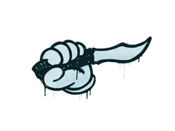 Sealed Graffiti | Backstab (Wire Blue)
