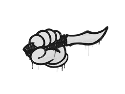 Sealed Graffiti | Backstab (Shark White)