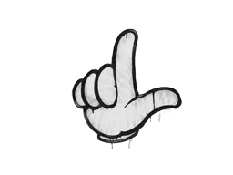 Sealed Graffiti | Loser (Shark White)