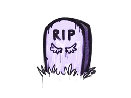 Sealed Graffiti | Tombstone (Monster Purple)