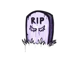 Sealed Graffiti | Tombstone (Violent Violet)
