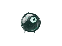 Sealed Graffiti | 8-Ball (Frog Green)