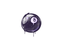 Sealed Graffiti | 8-Ball (Monster Purple)