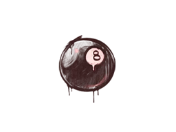 Sealed Graffiti | 8-Ball (Brick Red)