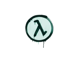 Sealed Graffiti | Lambda (Frog Green)
