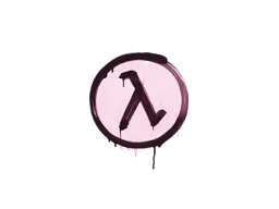 Sealed Graffiti | Lambda (Princess Pink)