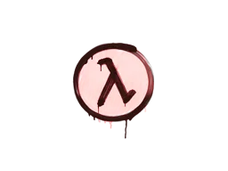 Sealed Graffiti | Lambda (Blood Red)