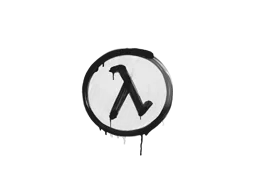 Sealed Graffiti | Lambda (Shark White)