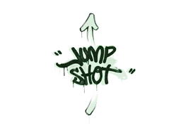 Sealed Graffiti | Jump Shot (Jungle Green)