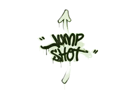 Sealed Graffiti | Jump Shot (Battle Green)