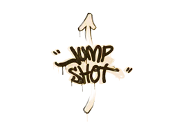 Sealed Graffiti | Jump Shot (Desert Amber)