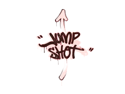 Sealed Graffiti | Jump Shot (Blood Red)