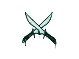 Sealed Graffiti | X-Knives (Frog Green)