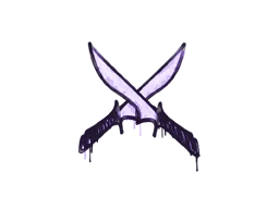 Sealed Graffiti | X-Knives (Monster Purple)