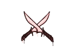 Sealed Graffiti | X-Knives (Brick Red)