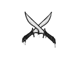 Sealed Graffiti | X-Knives (Shark White)