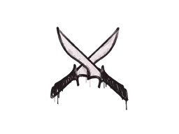 Sealed Graffiti | X-Knives (War Pig Pink)