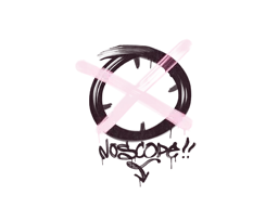Sealed Graffiti | Noscope (Princess Pink)