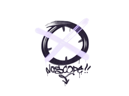 Sealed Graffiti | Noscope (Violent Violet)