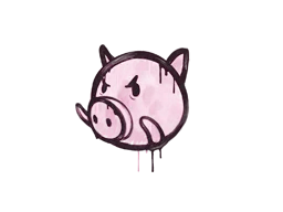 Sealed Graffiti | Piggles (Princess Pink)