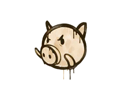 Sealed Graffiti | Piggles (Desert Amber)