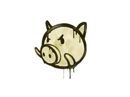 Sealed Graffiti | Piggles (Tracer Yellow)