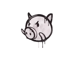 Sealed Graffiti | Piggles (War Pig Pink)
