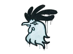 Sealed Graffiti | Cocky (Wire Blue)