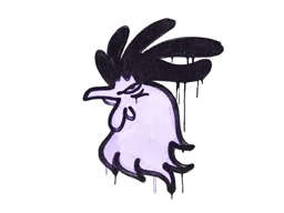 Sealed Graffiti | Cocky (Monster Purple)