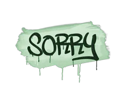 Sealed Graffiti | Sorry (Jungle Green)