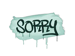 Sealed Graffiti | Sorry (Frog Green)