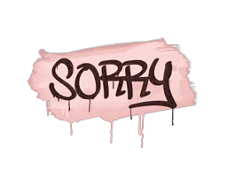 Sealed Graffiti | Sorry (Brick Red)