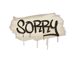 Sealed Graffiti | Sorry (Dust Brown)
