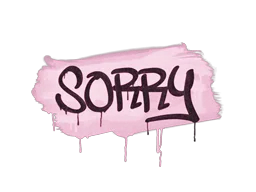 Sealed Graffiti | Sorry (Princess Pink)